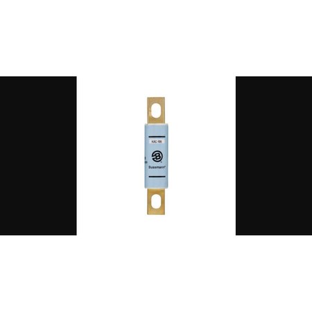 Eaton Bussmann Inline Fuse, KAC Series, 90A, Fast-Acting, 600V AC, Bolt-On KAC-90